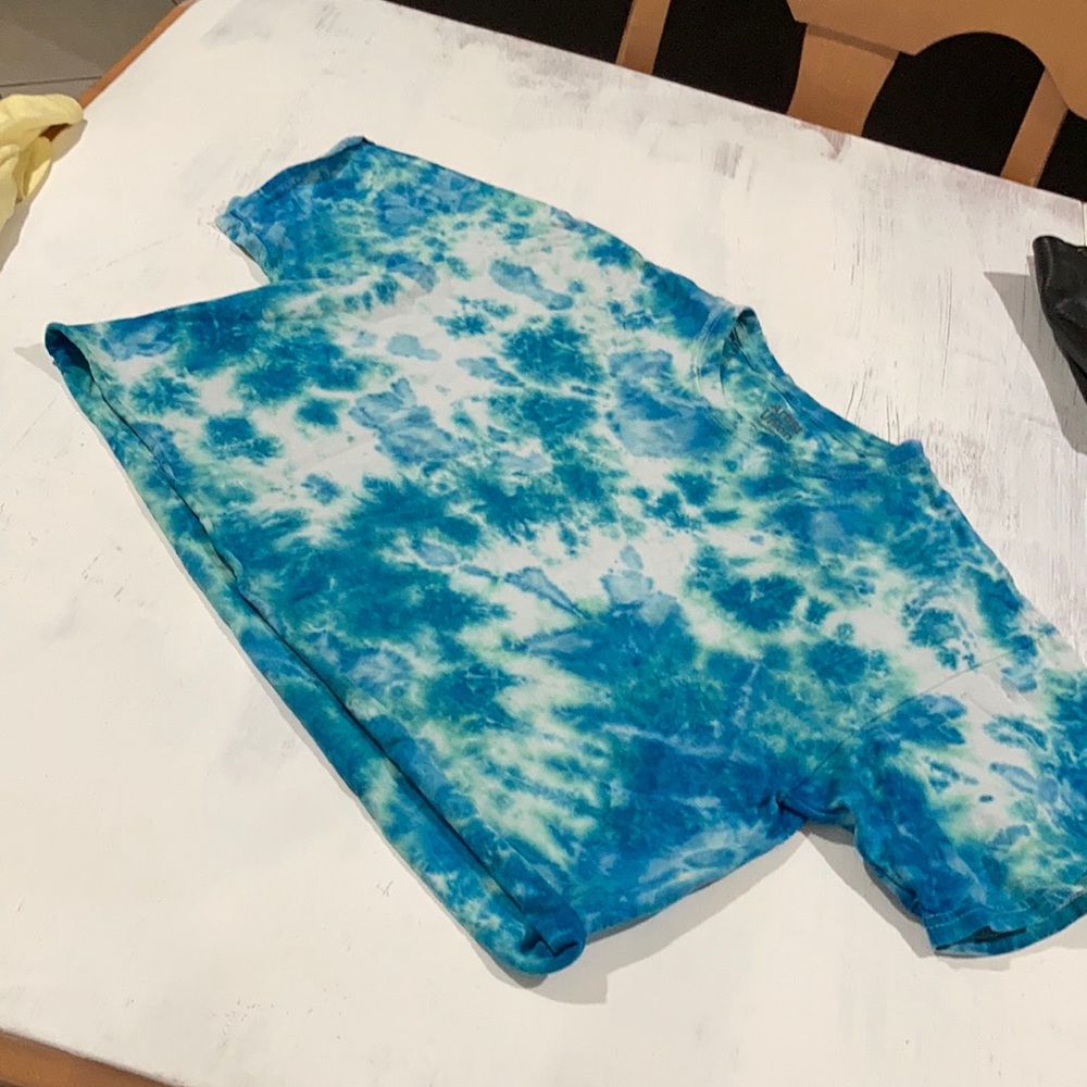 Tie dye crop top